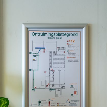 Ontruimingsplattegrond