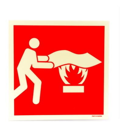 Pictogram blusdeken